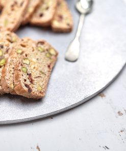 Pistachio, Cranberry & Orange Biscotti