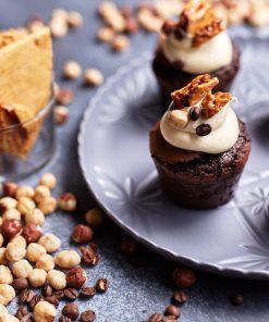 Coffee & Hazelnut Honeycomb Torte (PF)