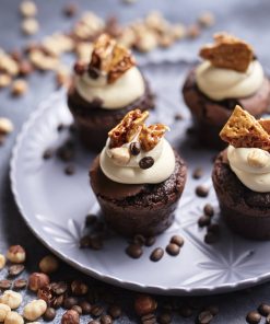 Coffee & Hazelnut Honeycomb Torte