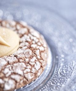 Salted Caramel Chocolate Crackle Snap