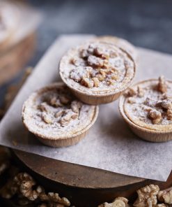 Walnut Maple & Bourbon Tart (“Two Bite”)