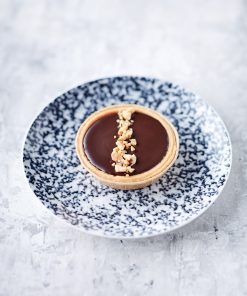 Chocolate Almond & Caramel Tart (“Four Bite”)