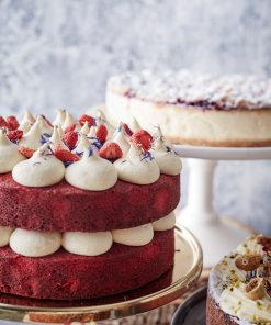 Berry Velvet Occasion Cake