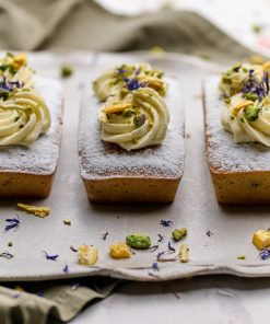 Vegan Pistachio Lemon Teacake